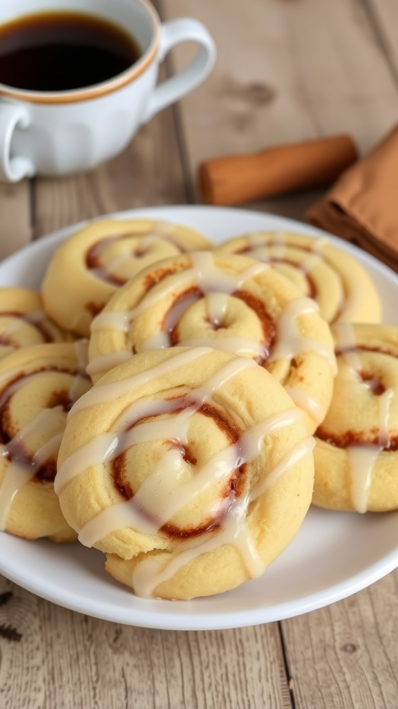 Delicious Cinnamon Roll Cookies