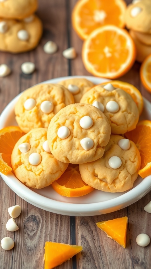 Delicious Orange Creamsicle Cookies