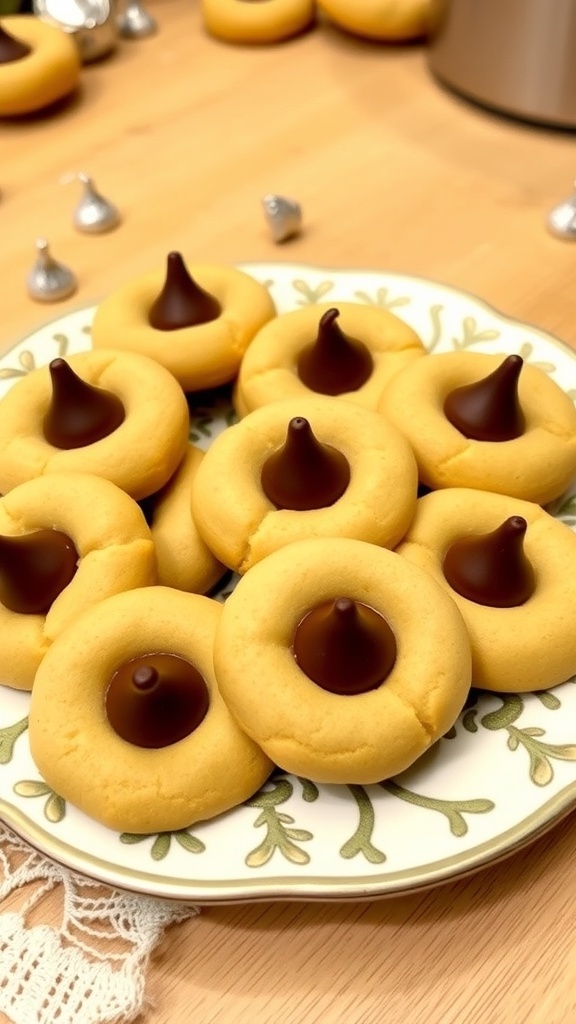 Delicious Peanut Butter Blossom Cookies
