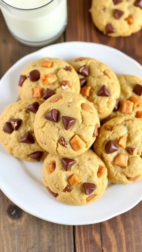Delicious Toffee Crunch Cookies