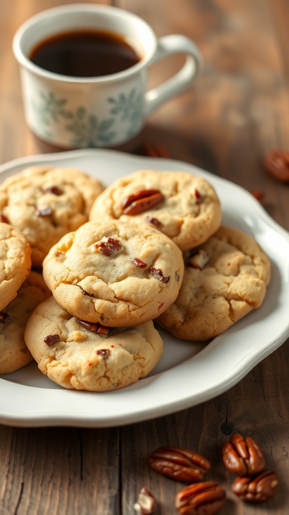 Easy Butter Pecan Cookies Recipe