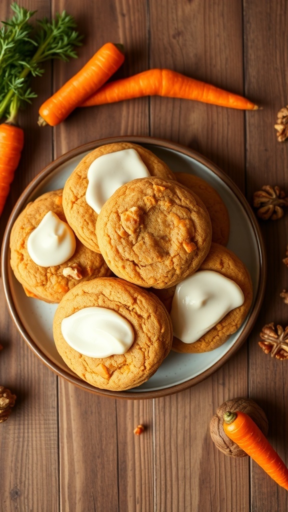 Easy Carrot Cake Cookies Recipe