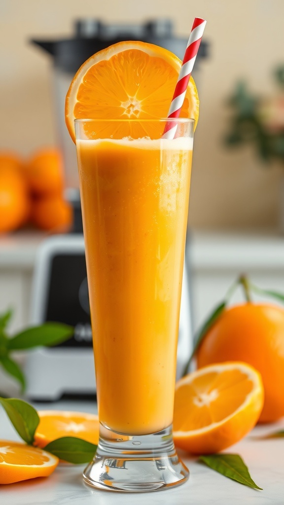 Easy Orange Creamsicle Smoothie Recipe