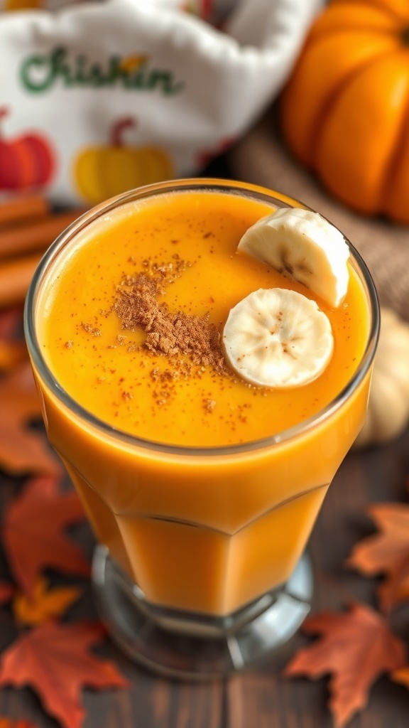 Easy Pumpkin Spice Smoothie Recipe